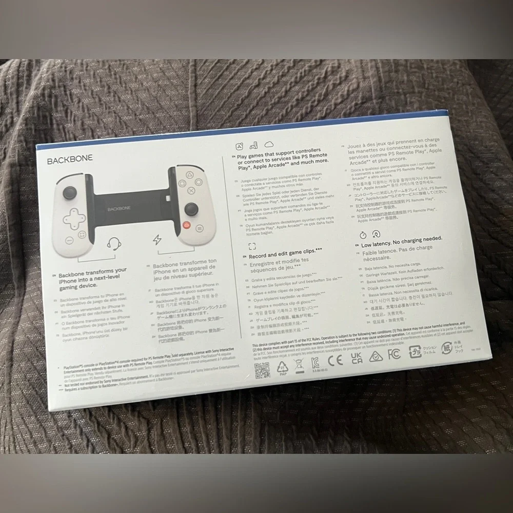 Sealed PlayStation Backbone Mobile Controller for iPhone - White